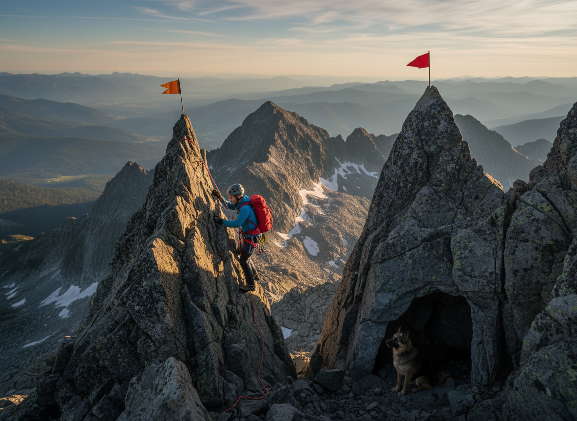 KI-Transformation: Papa Klettern Realistisch
